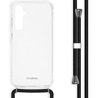 imoshion Coque arrière transparente avec cordon Samsung Galaxy S23 FE - Noir