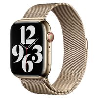 Apple Bracelet à boucle Milanais Apple Watch | 44/45/46/49 mm - Or