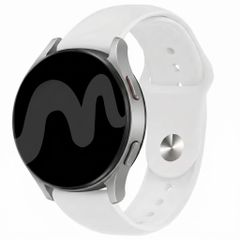imoshion Bracelet sport en silicone  - Connexion universelle 18 mm - Blanc