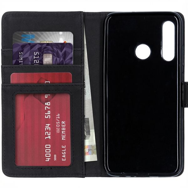 imoshion Étui de télephone portefeuille de luxe Huawei P Smart Plus (2019) - Noir