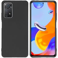 imoshion Coque Couleur Xiaomi Redmi Note 11 Pro - Noir