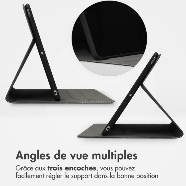 Accezz Coque tablette Classic Apple iPad Air 11 pouces (2026) M4 / (2025) M3 / (2024) M2 / Air 5 (2022) / Air 4 (2020) - Noir