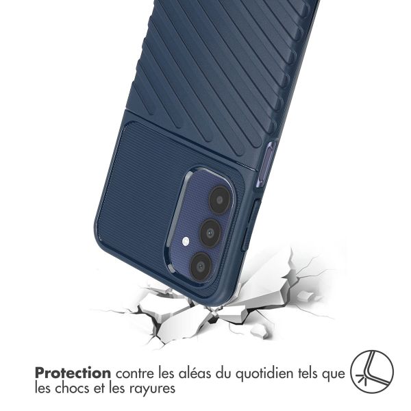imoshion Coque arrière Thunder Samsung Galaxy A26 - Bleu foncé