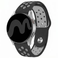 imoshion Bracelet sport en silicone  - Connexion universelle 18 mm - Black / Grey