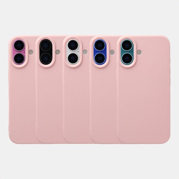 imoshion Coque arrière Texture Apple iPhone 16 - Rose