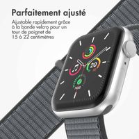 imoshion Bracelet en nylon Apple Watch | 38/40/41/42 mm - Ash Green