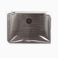 Selencia Pochette ordinateur Croco 13 pouces - Choco Brown