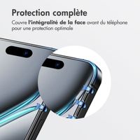 Accezz Protecteur d'écran en verre trempé + Applicateur Apple iPhone 17