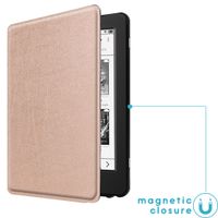 imoshion Étui de liseuse portefeuille Slim Hard Tolino Page 2 - Rose Doré