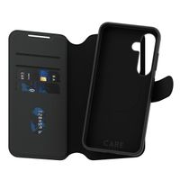 CARE by PanzerGlass Étui de télephone portefeuille Tango 2 en 1 avec MagSafe Samsung Galaxy S25 - Black