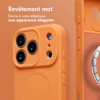 imoshion Coque Couleur avec MagSafe Apple iPhone 17 Pro Max - Orange