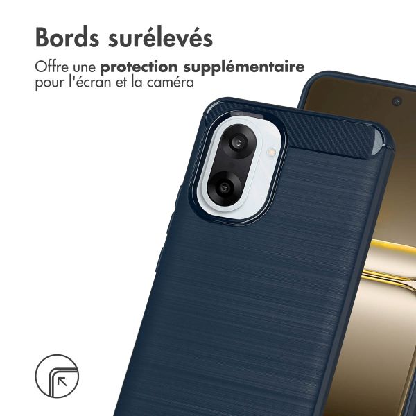 imoshion Coque Brushed OnePlus Nord CE5 - Bleu foncé