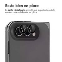 imoshion Protection caméra en verre lot de 2 Apple iPhone Duo - Noir
