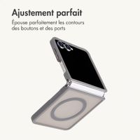 imoshion Coque Color Guard avec MagSafe Samsung Galaxy Z Flip 8 - Gris