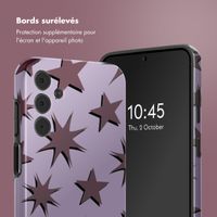 Selencia Coque arrière Vivid Samsung Galaxy A15 (5G/4G) - Stars Plum Lilac