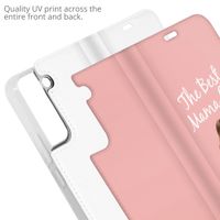 Concevez votre propre housse portefeuille Samsung Galaxy S22 - Blanc