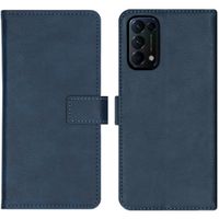 imoshion Étui de télephone portefeuille de luxe Oppo Find X3 Lite - Bleu foncé