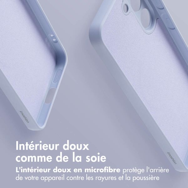 imoshion Coque Couleur avec MagSafe Samsung Galaxy S25 - Lila