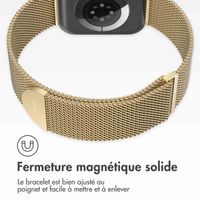 imoshion Bracelet magnétique milanais Apple Watch | 44/45/46/49 mm - Taille M - Retro Gold