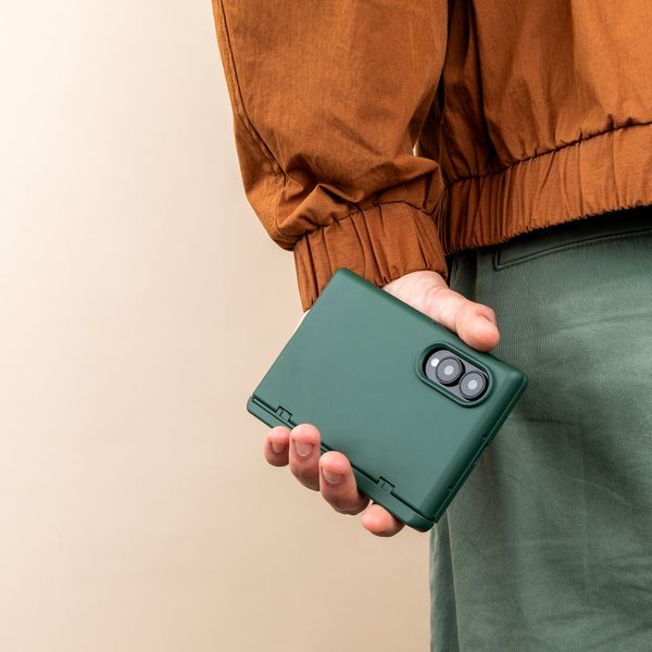 imoshion Color Backcover avec support Samsung Galaxy Z Fold 8 - Vert foncé