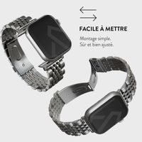 Burga Bracelet acier Apple Watch | 44/45/46/49 mm - Argent