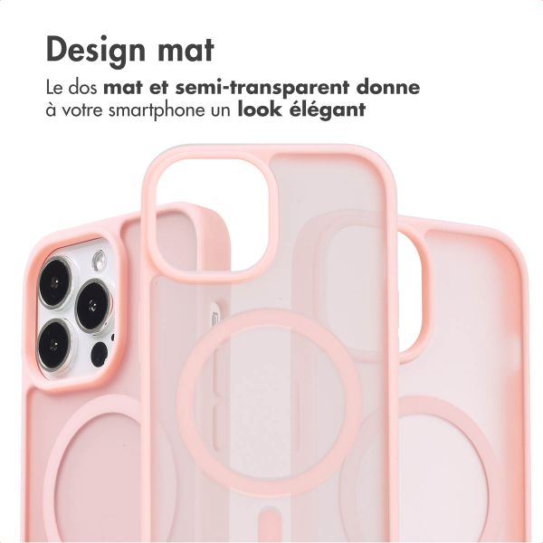 imoshion Coque Color Guard avec MagSafe Apple iPhone 13 Pro - Rose clair