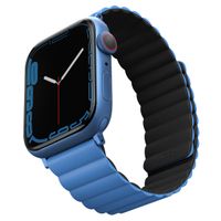 Uniq Bracelet Revix réversible Apple Watch | 38/40/41/42 mm - Caspian (Blue/Black)