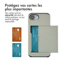 imoshion Coque arrière avec porte-cartes Apple iPhone 17e / 16e - Vert