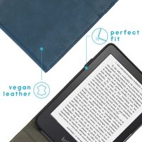 imoshion Étui á rabat Kobo Clara 2E / Tolino Shine 4 - Bleu foncé