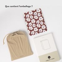 Selencia Coque tablette Vivid Apple iPad Air 11 pouces (2026) M4 / (2025) M3 / (2024) M2 / Air 5 (2022) / Air 4 (2020) - Choco Flower Pop
