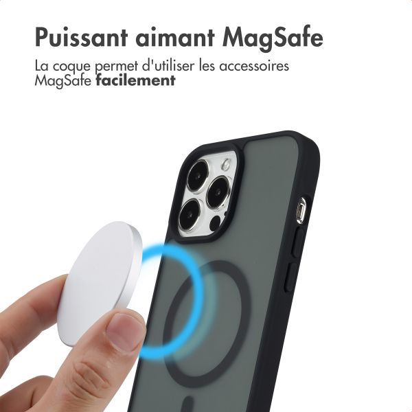 imoshion Coque Color Guard avec MagSafe Apple iPhone 13 Pro Max - Noir