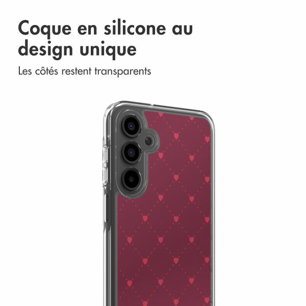 imoshion Coque Design Samsung Galaxy A16 - Crush Check Coral Dust