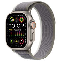Apple Bracelet Trail Loop Apple Watch | 44/45/46/49 mm - Taille S/M - Green & Gray