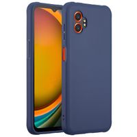 imoshion Coque Couleur Samsung Galaxy Xcover 7 Pro - Bleu foncé