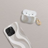 Selencia Coque Vivid  Apple Airpods Pro - Desert Waves Beige