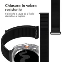 imoshion Bracelet en nylon Samsung Galaxy Watch Ultra (2024/2025) - Noir