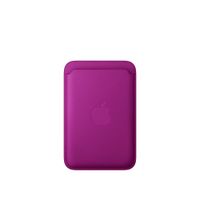 Apple FineWoven Wallet MagSafe avec la fonction 'Localiser' - Magenta