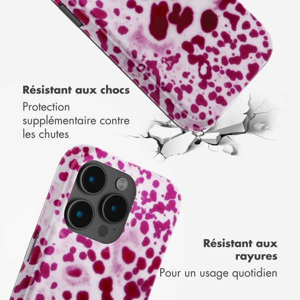 Selencia Coque arrière Vivid avec MagSafe Apple iPhone 15 Pro - Cosmic Orchid
