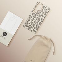 Selencia Coque Sabi imprimé panthère avec MagSafe Samsung Galaxy S24 Ultra - Soft Ivory