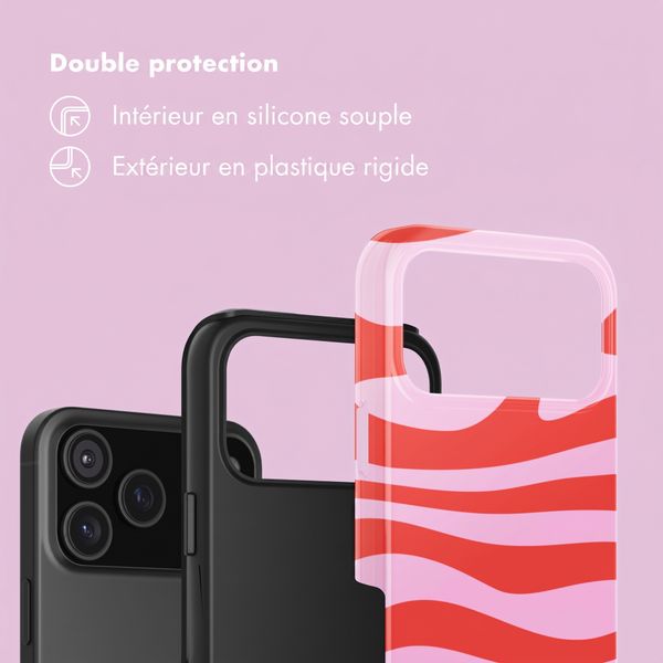Selencia Coque arrière Vivid Apple iPhone 18 Pro Max - Dream Swirl Pink
