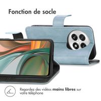 imoshion Étui de télephone portefeuille de luxe OnePlus 13 - Bleu clair