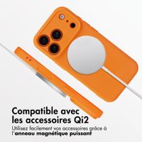imoshion Coque Couleur avec MagSafe Apple iPhone 18 Pro / 17 Pro - Orange
