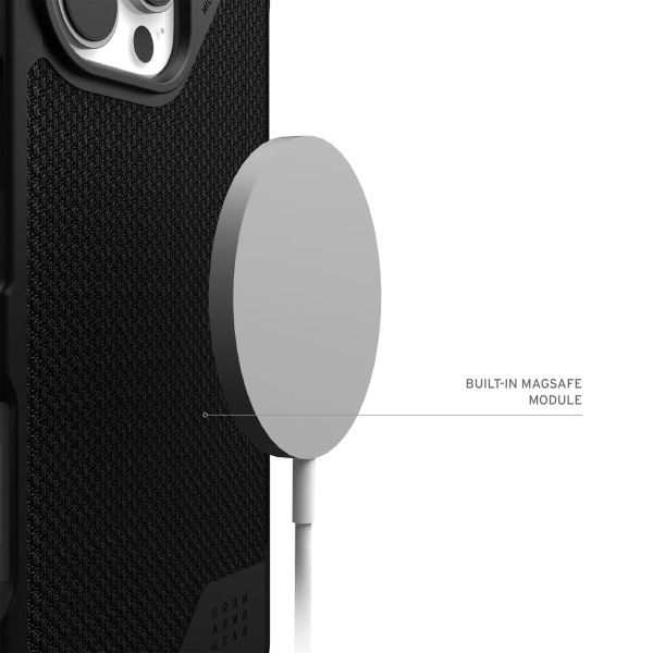 UAG Coque Metropolis LT MagSafe Apple iPhone 16 Pro Max - Kevlar Black