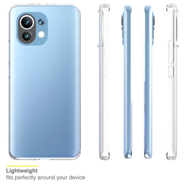 Accezz Coque Clear Xiaomi Mi 11 - Transparent