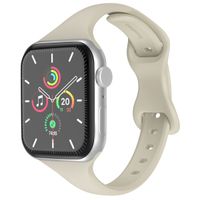 imoshion Bracelet slim en silicone Apple Watch | 44/45/46/49 mm - Starlight