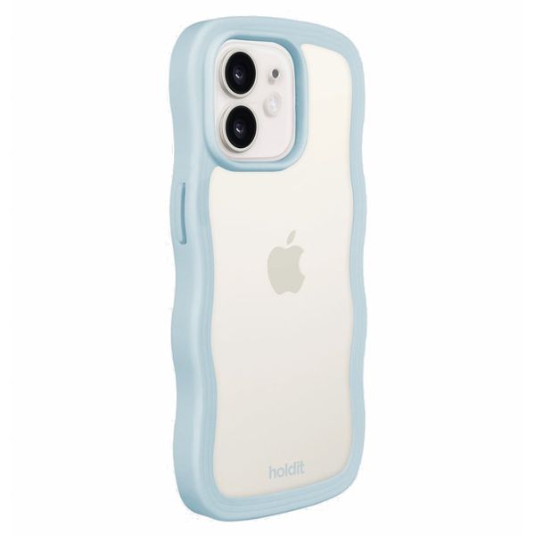 Holdit Coque Wavy Apple iPhone 12 (Pro) - Mineral Blue