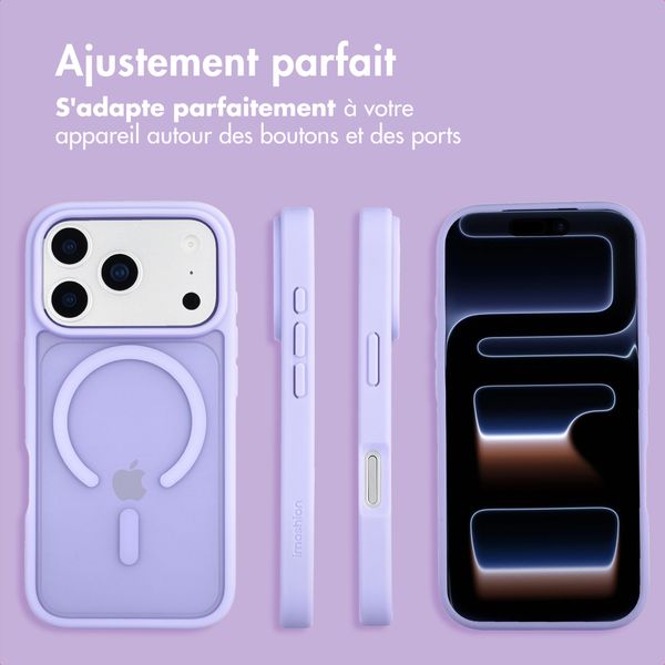 imoshion Coque Color Guard avec MagSafe Apple iPhone 17 Pro - Lilas