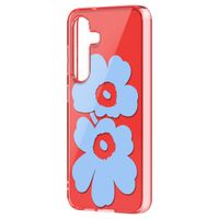 Samsung Hybrid Case Samsung Galaxy S25 - Uniko Marimekko / Red