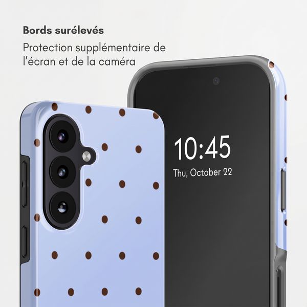 Selencia Coque arrière Vivid Samsung Galaxy S26 - Happy Dots Digital Sky