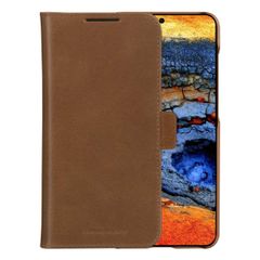dbramante1928 Étui de télephone portefeuille Lynge Samsung Galaxy S25 Plus - Marron